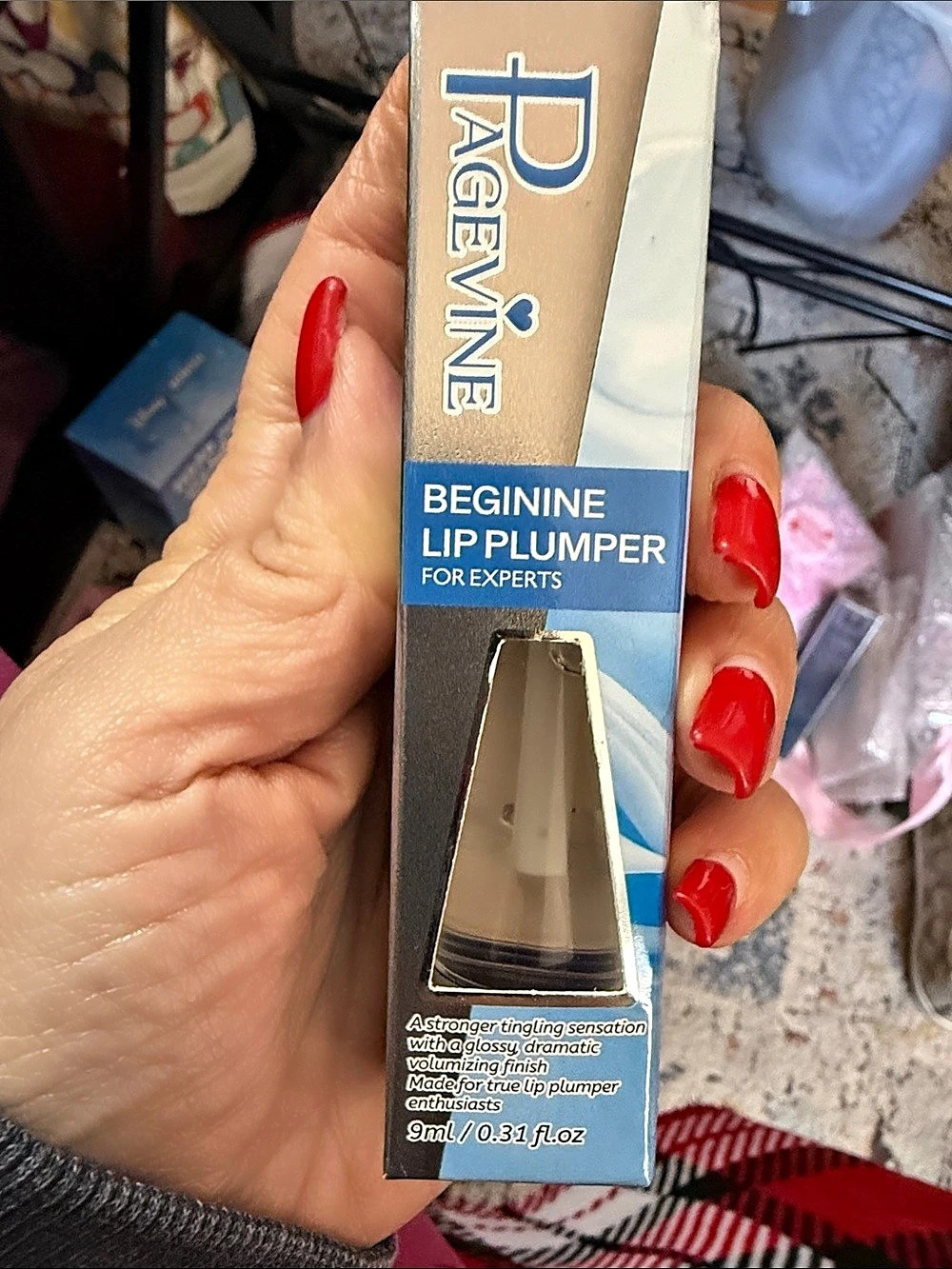 PageVine Beginine Lip Plumper for Experts 9ml NWT